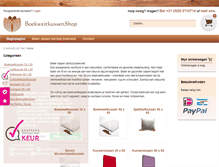 Tablet Screenshot of boekweitkussenshop.nl